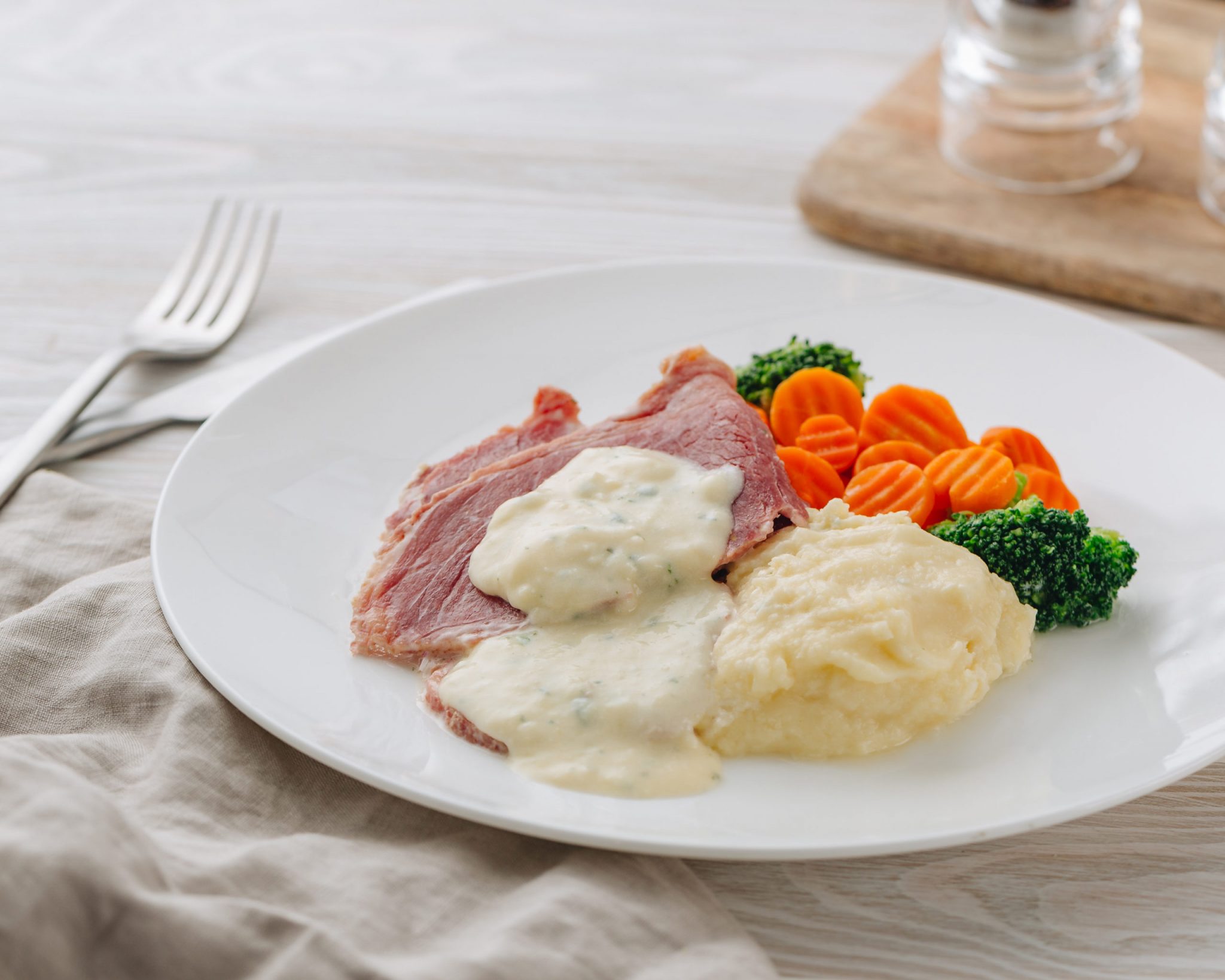 Corned Beef with Parsley Sauce Home Chef WA